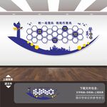 公安局派出所警队警员风采照片墙