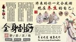 全身刮痧背景墙