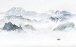 现代 简约最新山水 tif分层