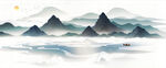 山水插画