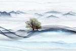 中式山水画