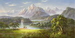 油画风景