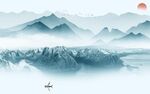 最新 现代中式山水 Tif分层