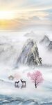 简约 新传图玄关画 Tif分层