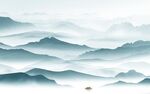 高端 客厅清晰山水 TIF分层