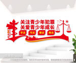 青少年法治教育文化墙