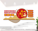廉政文化墙图片