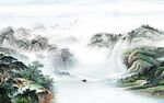现代 高端人气山水 TiF分层