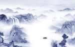 新传 新款客厅山水 TIf分层