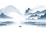 高清 新款客厅山水 TIf分层