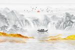 中式山水画