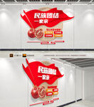 民族团结文化墙