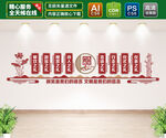 八礼四仪文化墙