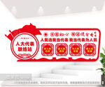 人大代表联络站背景墙