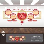 民族团结文化墙