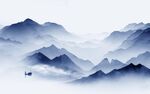 高端 高清中式山水 Tif分层