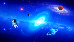 宇宙星空银河系背景