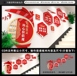 党建楼梯文化墙