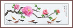 花鸟牡丹鱼