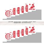 廉政楼道文化墙