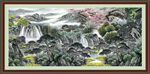 中国画山水