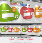 创意卡通校园文化墙学校宣传栏