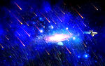 宇宙星空流星星系