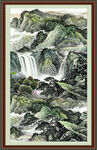 玄关山水画 