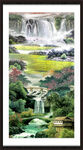 竖版山水画 