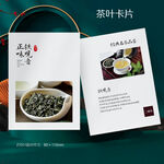  铁观音茶叶介绍冲泡卡片