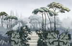高清美式西洋墙纸 背景墙壁画