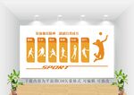 体育运动文化墙图片