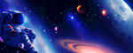 宇宙星空背景墙