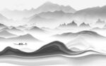 新传 灰色高档山水 TiF分层