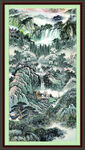 巨幅山水画 