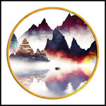 现代 简约高清山水 TiF分层