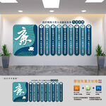 廉洁医院建设文化墙