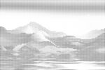 圆点山水镂空