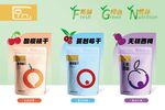 水果干饼干产品宣传海报