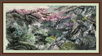 中国画山水 