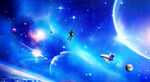 蓝色星空