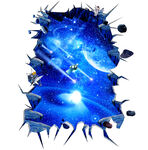 3D宇宙星空地贴地画