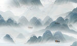 山水 画