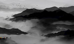 抽象山水