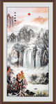 玄关山水画