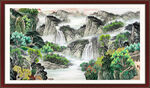国画山水 