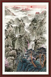 国画山水 