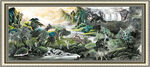 国画山水 