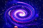 宇宙星空装饰画