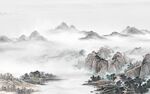 新中式背景墙